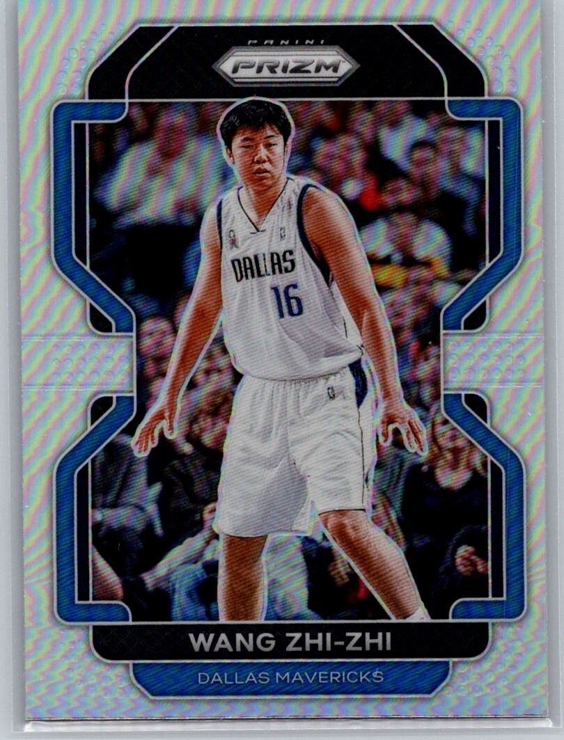 2021-22 Panini Prizm Wang Zhi-Zhi Silver #273 Dallas Mavericks