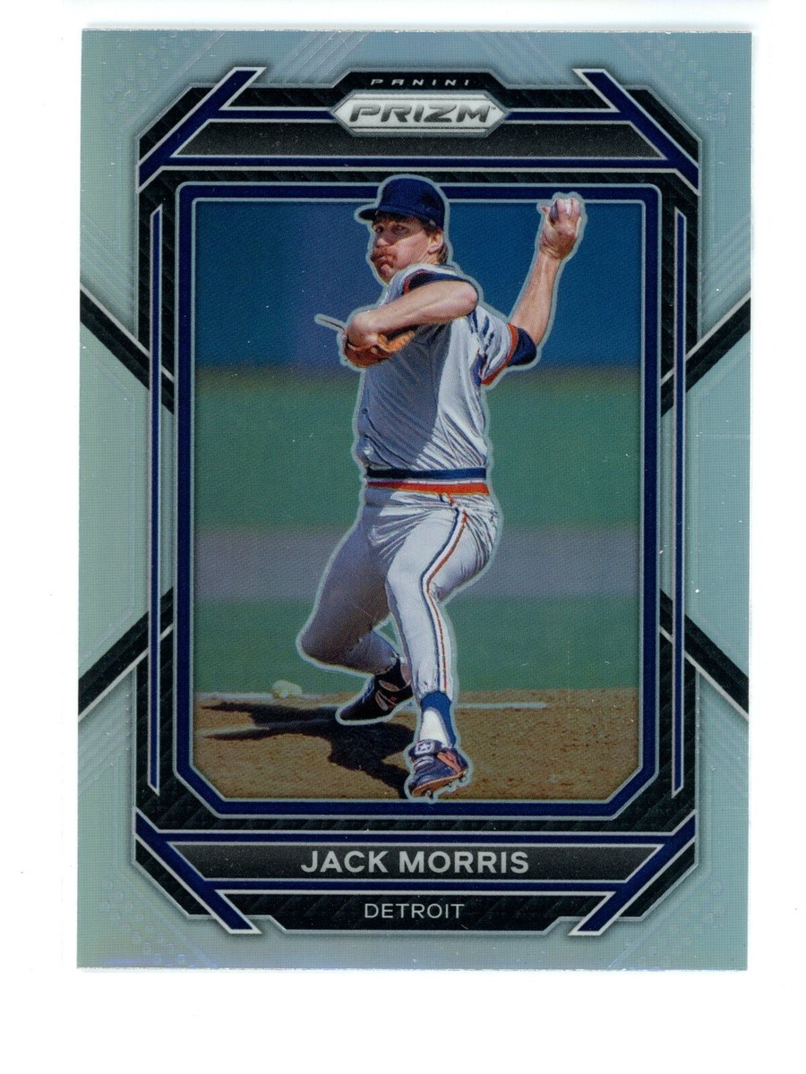 2023 Panini Prizm SILVER PRIZM REFRACTOR Jack Morris TIGERS #274