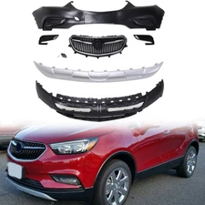 For 2017 2018 2019 2020 Buick Encore Front Bumper Set Upper Lower W/GRILLS US