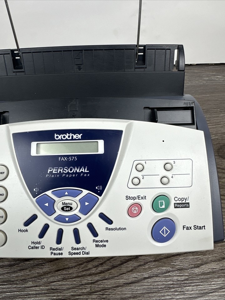 Brother FAX575 Fax Machine 575 Personal Plain Paper Fax With Phone