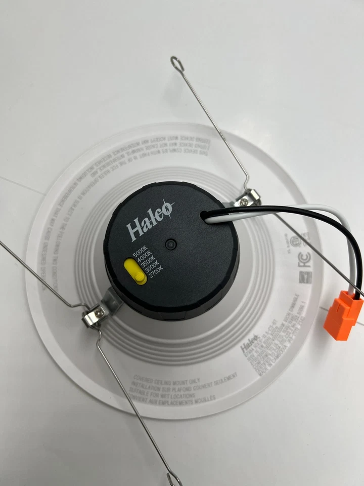 (QTY 2) Halco 6" ProLED Select Retrofit Downlight 87984 120V 10.5 Watt Dimmable - Image 4 of 4