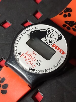 Untested Petey Little Rascals Digital Watch