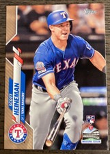 2020 Topps Series 2 Scott Heineman #437 Rookie Gold Parallel /2020 Rangers #2544