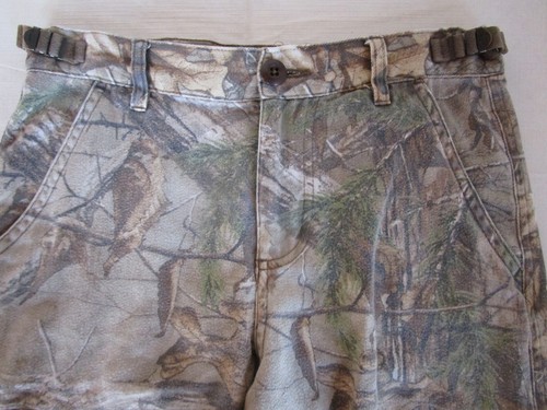 Cabela's Youth Cotton Blend Real Tree Camouflage Cargo Pants Size 14 - Picture 8 of 18