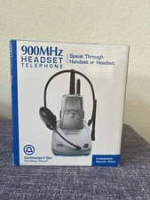 Southwestern Bell Freedom Phone Headset Telephone FF940MSW, Silver, NEW NIB NOS