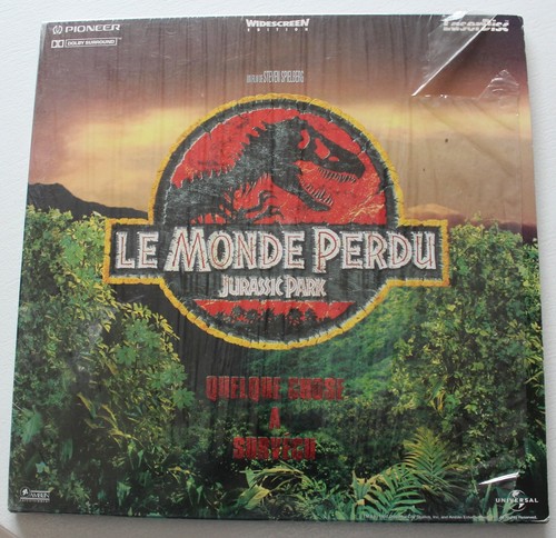 Jurassic Park - le monde perdu, Double Laser disc video