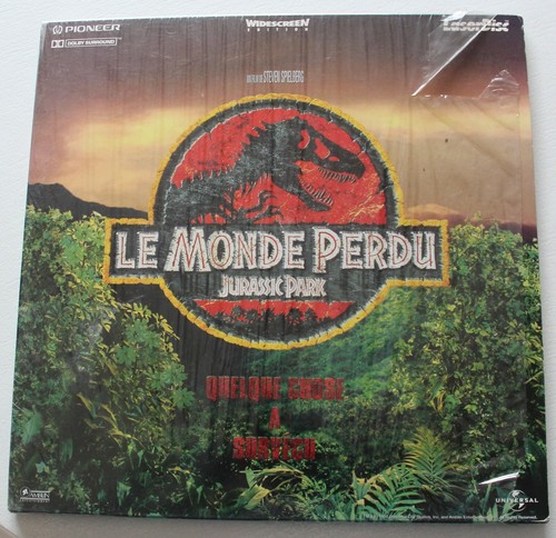 Jurassic Park - le monde perdu, Double Laser disc video - Photo 1/2