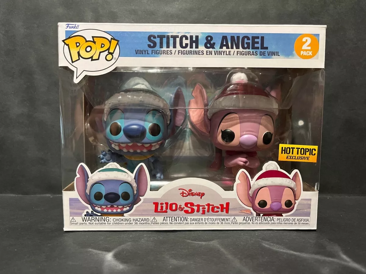 FUNKO POP! Disney Lilo & Stitch Hot Topic Exclusive Stitch & Angel 2-Pack