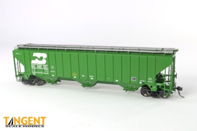 TANGENT HO Trinity 4750 Covered Hopper 36011 BN  Delivery Cascade Green 8-9/90