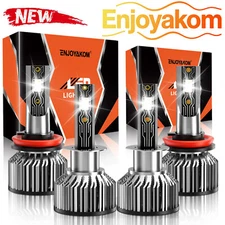 For Hyundai Elantra 2013-2013 Front LED Headlight Kit Bulbs High Low Beam 6500K