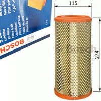 Bosch 1457433553 Luftfilter FüR Fiat Idea Punto Lancia Musa 1.6D 1.8 1.9D 09.99-