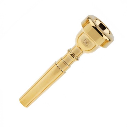 Professional Trumpet Mouthpiece Size 3C 5C 7C for Bach Gold Coated w/ Rich Tone - Picture 16 of 21