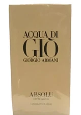 Acqua Di Gio ABSOLU By Giorgio Armani 2.5oz EDP Spray For Men New In Box 