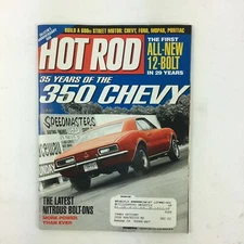 February 2002 Hot Rod Magazine 35 Years of The 350 Latest Chevy Nitrous Bolt-Ons