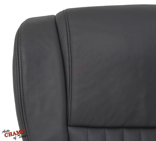 00-02 Firebird Trans Am WS6 Exhaust Wheels Ram Air -Driver Leather Seat Cover - Picture 8 of 12