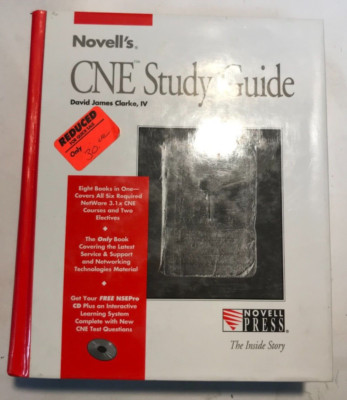 Novell's Cne Study Guide Inside Story IV Clarke David James