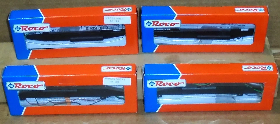 : Roco HO Trains .. "Lot of (4) Roco Right Hand Switch Machines"  ..  NIB #10011 - Image 4 of 4