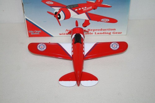 Rare Spec Cast 1994 Red Crown Gasoline Lockheed Orion Airplane Bank 1 of 5000 - Picture 5 of 5
