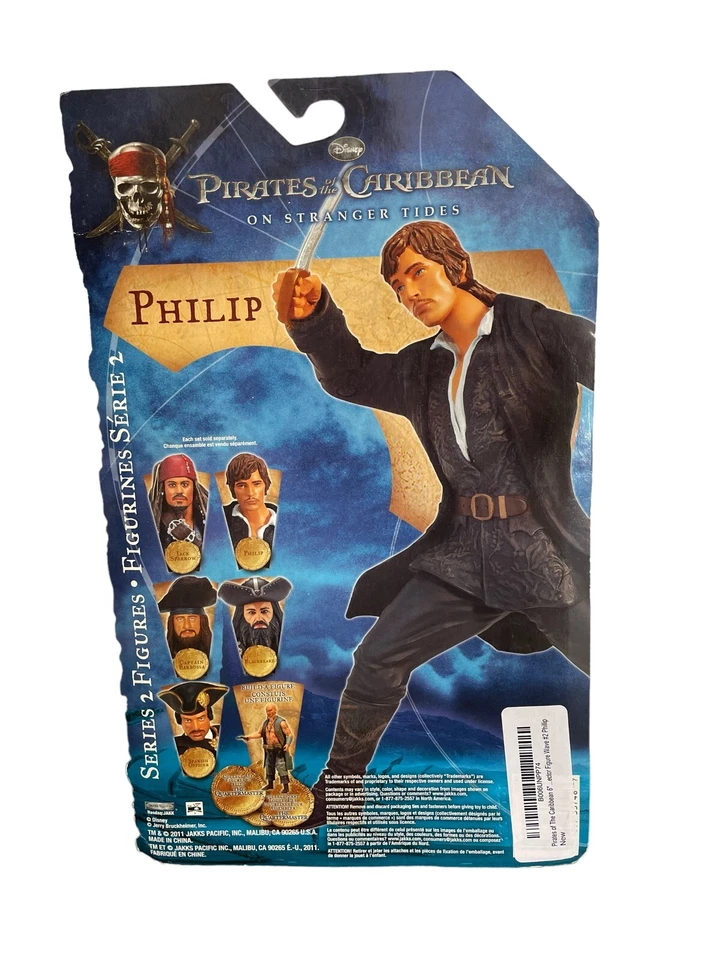 2011 ФИЛЛИП ПИРАТЫ КАРИБСКОГО МОРЯ НА СТРАННЫХ ПРИЛИВАХ 6» ФИГУРКА - Изображение 2 из 4