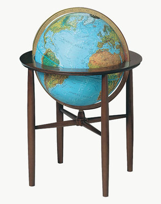 Replogle Austin Illuminated 16 Inch Floor World Globe