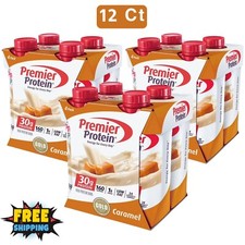 Premier Protein Shake, Caramel, 30g Protein, 11 fl oz, 12 Ct