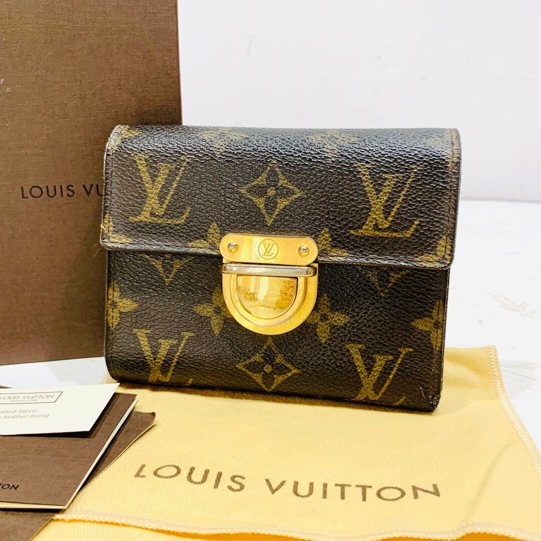 Louis Vuitton M58013 Portefeuille Koala Monogram Tri-Fold Wallet F