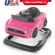 Ford Mustang 4-in-1 Baby Activity Center Baby Walker W/ Removable Steering Wheel