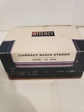 NEW Vintage Regency Compact Radio Stereo Model: US 2800
