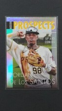 YORDANY De Los SANTOS 2023 Bowman Chrome Up and Coming Prospects #15 Pirates