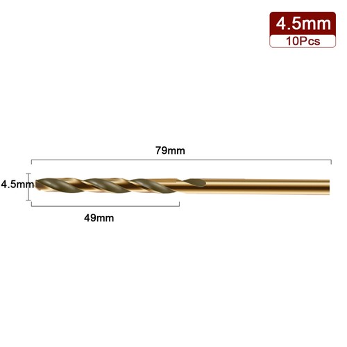 HSS Cobalt Jobber Drill Bits M45 Split Point For Stainless & Hard Steels. Drills - Picture 21 of 42