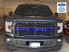 2015-17 Ford F-150 Paramount Raptor Style Aftermarket Grille Letters Decal F150