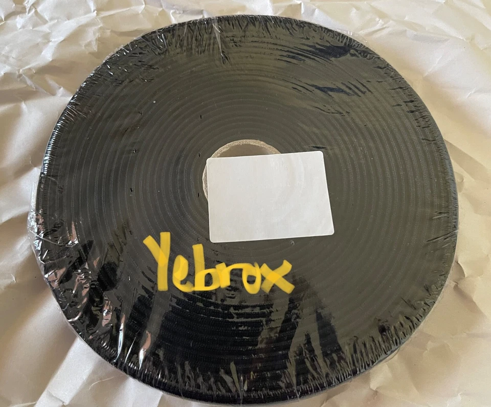 Authentic Gucci Logo 1/4" Ribbon Matte Black 75 Meter 82 Yards Roll New & Sealed - Image 2 of 4