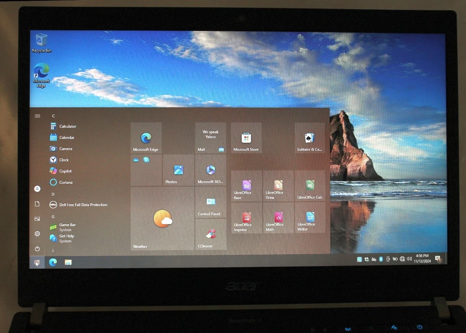 Acer TravelMate TMP645 ~ i5/ 14"/ 8G RAM/ 240G SSD/ NUEVO Batt/WIN10 ~ Problema de alimentación Foto 4 de 4