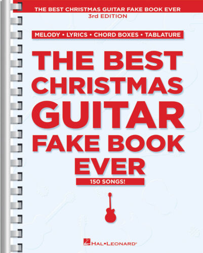 Najlepsza gitara świąteczna Fałszywa książka w historii 2. wydanie 150 kart piosenek Akordy Arkusz muzyki - Zdjęcie 1 z 1