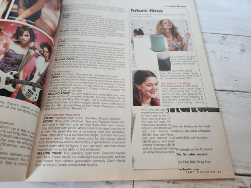 Spring 2001 TM Teen Movie Magazine Kutcher Mandy Moore Appleby READ - Picture 8 of 15