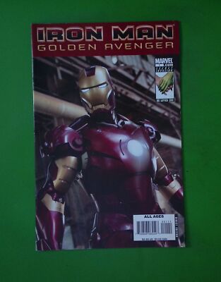 Iron Man Golden Avenger #1 One-Shot Marvel Comics Mid Grade Comic Book H92-253