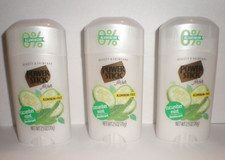  3 POWER STICK CUCUMBER MINT ALUMINUM FREE DEODORANT FOR HER 2.5 Oz each