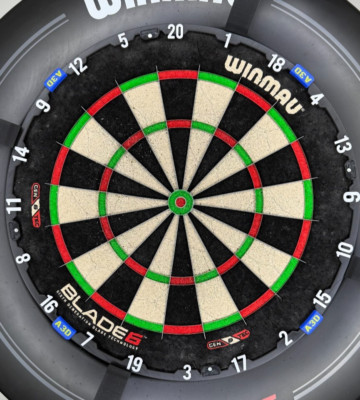 3D gedruckter Dartscheibe Zahlenring kann in allen Farben gedruckt werden. STYLE & COLOUR