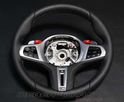 M Sport Leather Steering Wheel Heater Paddles NEW OEM BMW X3m F97 X4 F98 LCI