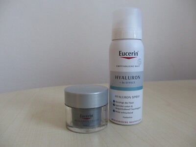 eucerin hyaluron filler Nachtcreme 20ml + Eucerin Hyaluron Spray 50ml