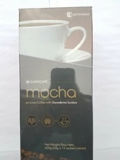 GANOCAFE MOCHA ENRICHED WITH GANODERMA LUCIDUM GANO EXCEL 15 SACHETS 12/2025 NEW