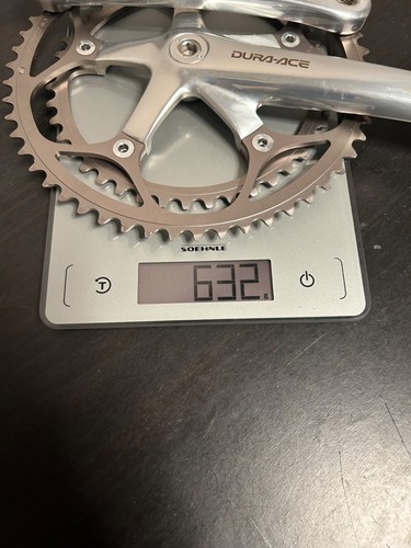 NEW Shimano Dura-Ace FC-7700 Octalink Crankset 175mm, 53-42T NOS - Picture 2 of 7