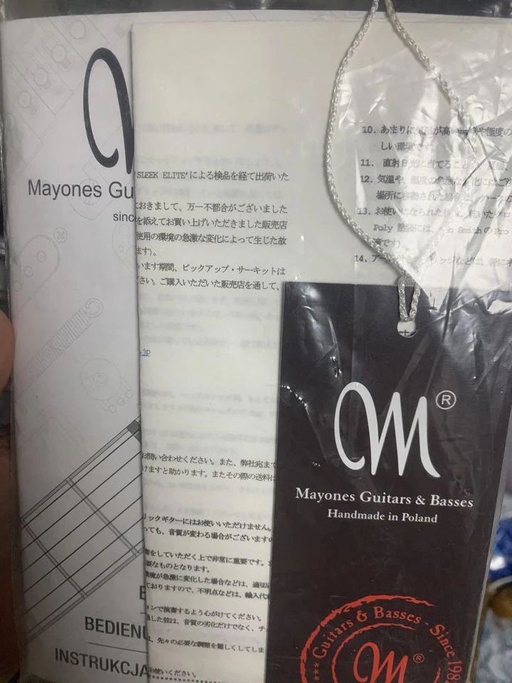 Электрогитара Mayones Setius 6 Green - Изображение 4 из 4