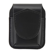 Black Lighter Pouch With Belt Loop PU Holder Anti Scratch Soft Lining WT