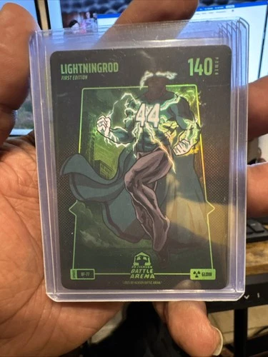 Bo Jackson Battle Arena Lightningrod Battlefoil Glow #BF-77