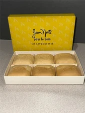 Jean Nate' Vintage Box of 6 Soaps No. 24 Lanvin-Charles of the Ritz