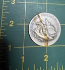 350th Anniversary .999 Fine Silver Glouster, MA 1623-1973 Round 35.1 grams