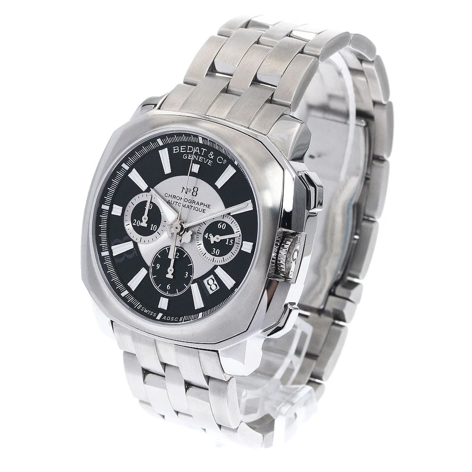 Relógio masculino automático data cronógrafo BEDAT&Co N0.8 B867.011.311B_897379 - Imagem 3 de 4