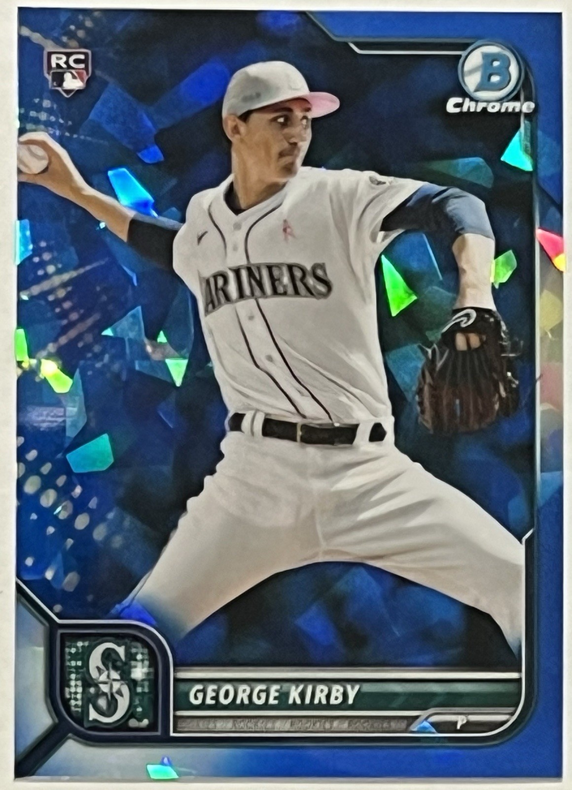 2022 Bowman Chrome Sapphire Edition - George Kirby #34 (RC)