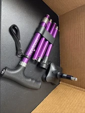 KAKICLAY Folding Walking Cane with LED Light Adjustable Aluminum Walking Stick